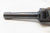 NICE Blank Chamber DWM German LUGER P.08 7.65mm Semi-Automatic PISTOL C&RCOMMERCIAL Luger with LEATHER HOLSTER - 16 of 21