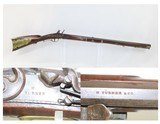 TAKEDOWN FLINTLOCK Rifle Antique Henry TURNER of Albany NY New York .58 cal Very Handy, Rare Collapsible Rifle - 1 of 18