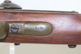 CIVIL WAR Antique AUSTRIAN Model 1849 KAMMERBUCHSE Conversion JAEGER RifleConverted Tubelock to Percussion in Liege w/BAYONET - 6 of 17