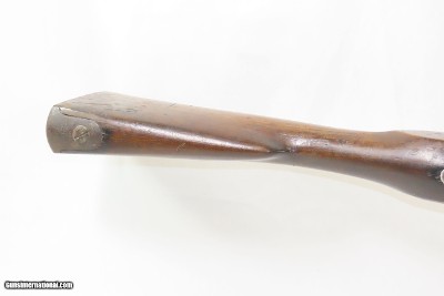 FRENCH Model 1822 Original FLINTLOCK .69 Caliber Military MUSKET AntiqueFrench Army Smoothbore Musket w/BAYONET - Image 9 of 18