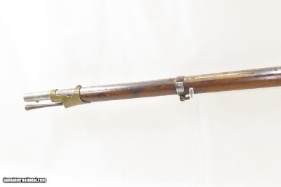 FRENCH Model 1822 Original FLINTLOCK .69 Caliber Military MUSKET AntiqueFrench Army Smoothbore Musket w/BAYONET - Image 16 of 18