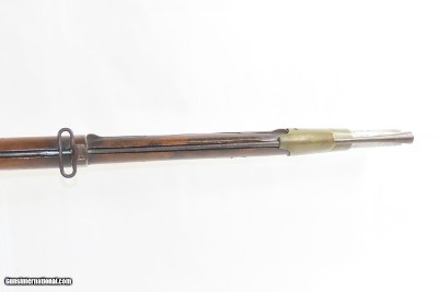 FRENCH Model 1822 Original FLINTLOCK .69 Caliber Military MUSKET AntiqueFrench Army Smoothbore Musket w/BAYONET - Image 8 of 18