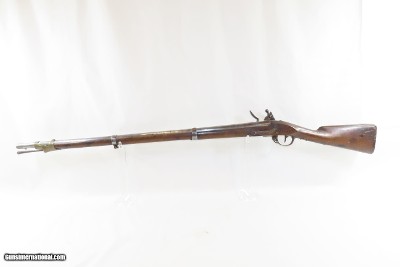 FRENCH Model 1822 Original FLINTLOCK .69 Caliber Military MUSKET AntiqueFrench Army Smoothbore Musket w/BAYONET - Image 13 of 18