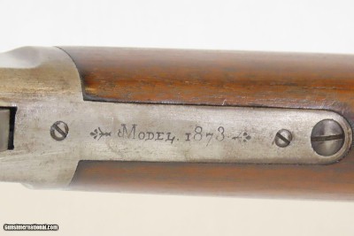 SCARCE Antique WINCHESTER Model 1873 .22 Short Caliber LEVER ACTION RifleFewer Than 20K Made! First US .22 REPEATING RIFLE - Image 12 of 22