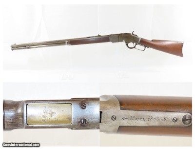 SCARCE Antique WINCHESTER Model 1873 .22 Short Caliber LEVER ACTION Rifle
Fewer Than 20K Made! First US .22 REPEATING RIFLE