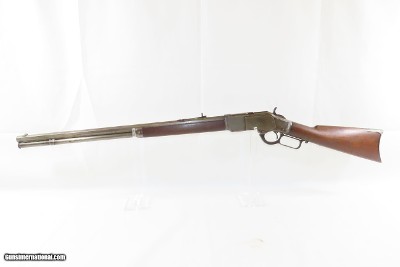 SCARCE Antique WINCHESTER Model 1873 .22 Short Caliber LEVER ACTION RifleFewer Than 20K Made! First US .22 REPEATING RIFLE - Image 2 of 22