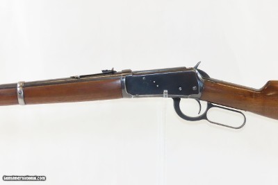 c1937 mfr. WINCHESTER Model 94 CARBINE .32 SPECIAL W.S. C&R 1894 Fine JMBPre-WORLD WAR II Repeating Rifle - Image 4 of 21