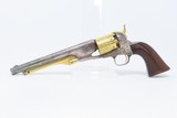 GOLD & SILVER PLATED Civil War COLT U.S. Model 1860 ARMY .44 Cal. REVOLVER ENGRAVED Revolver with Detachable SHOULDER STOCK - 24 of 25