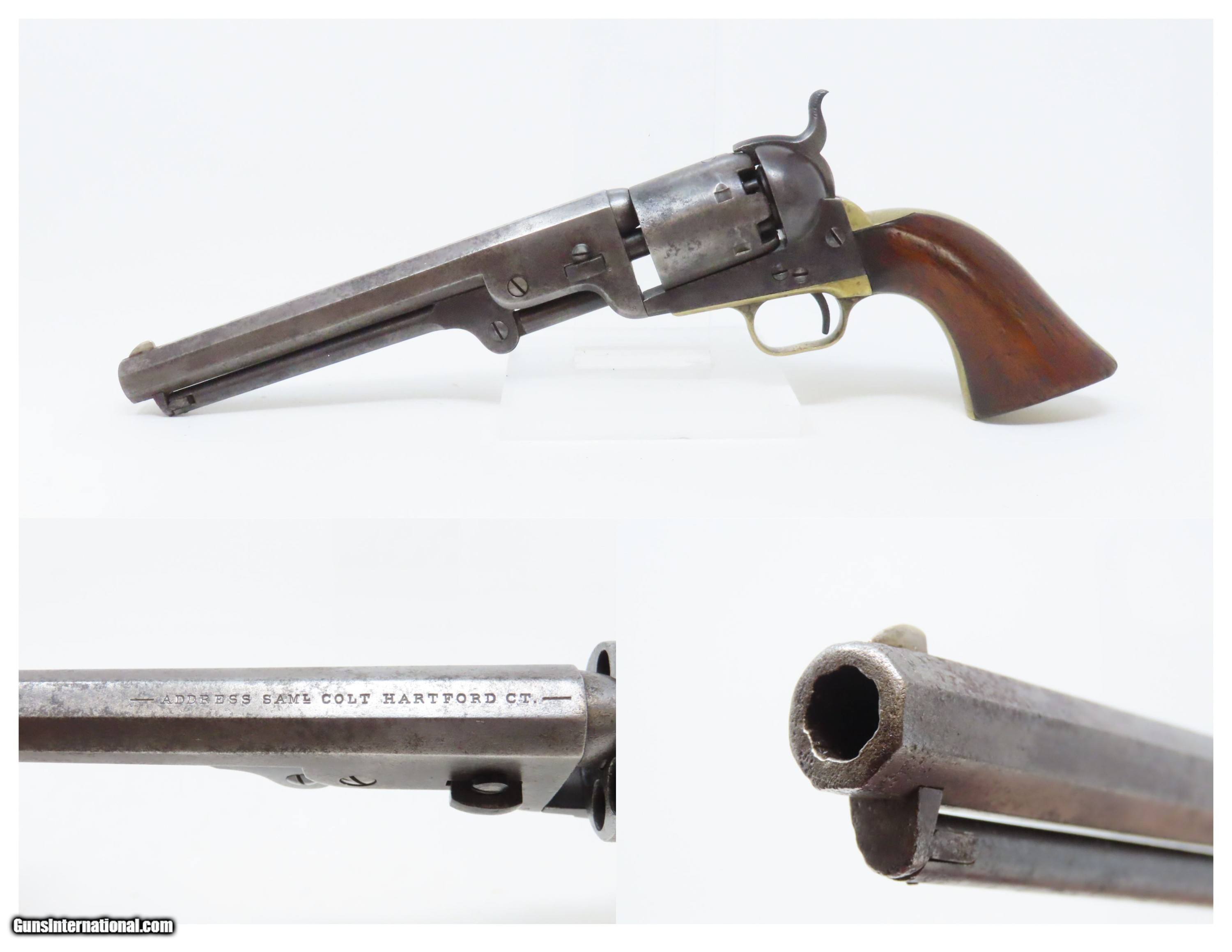 Pre-CIVIL WAR Era Antique COLT Model 1851 NAVY .36 Cal. PERCUSSION ...