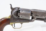 Pre-CIVIL WAR Era Antique COLT Model 1851 NAVY .36 Cal. PERCUSSION Revolver Made in 1857 w/BLUE, CASEHARDENED & SILVER Finish - 19 of 20