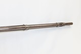 CADET Size CIVIL WAR Antique French Model 1842 Style .54 Percussion MUSKET
UNION ARMY Musket with BAYONET - 11 of 17