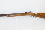 PENNSYLVANIA RIFLE WORKS Half-Stock .45 Cal. Percussion TARGET / LONG RIFLE With MUZZLE PLUG and AMMUNITION CAN w/AMMUNITION - 16 of 19