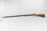 PENNSYLVANIA RIFLE WORKS Half-Stock .45 Cal. Percussion TARGET / LONG RIFLE With MUZZLE PLUG and AMMUNITION CAN w/AMMUNITION - 14 of 19
