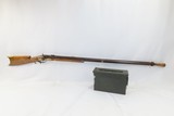 PENNSYLVANIA RIFLE WORKS Half-Stock .45 Cal. Percussion TARGET / LONG RIFLE With MUZZLE PLUG and AMMUNITION CAN w/AMMUNITION - 2 of 19