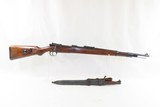 World War II German BERLIN-SUHLER WAFFEN “BSW/1937” Model K98 MAUSER Rifle
Third Reich “BSW” MAUSER Pattern w/BAYONET & SHEATH - 2 of 23