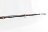 Antique SPRINGFIELD ARMORY Model 1842 Percussion .69 Cal. CIVIL WAR MusketMexican-American Musket w/SOCKET BAYONET - 5 of 22