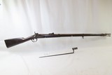 CIVIL WAR Antique SPRINGFIELD Model 1842 Percussion .69 Cal. RIFLED Musket
MEXICAN-AMERICAN WAR w/LONG RANGE SIGHT & BAYONET - 2 of 20