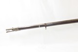 CIVIL WAR Antique SPRINGFIELD Model 1842 Percussion .69 Cal. RIFLED Musket
MEXICAN-AMERICAN WAR w/LONG RANGE SIGHT & BAYONET - 20 of 20