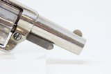 CASED Antique BRITISH Proofed COLT NEW LINE .38 Cal. ETCHED PANEL Revolver
FINE British Conceal & Carry SELF DEFENSE Gun - 21 of 21