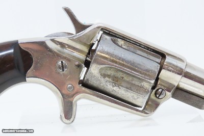 CASED Antique BRITISH Proofed COLT NEW LINE .38 Cal. ETCHED PANEL RevolverFINE British Conceal & Carry SELF DEFENSE Gun - Image 20 of 21