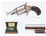 CASED Antique BRITISH Proofed COLT NEW LINE .38 Cal. ETCHED PANEL Revolver
FINE British Conceal & Carry SELF DEFENSE Gun