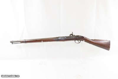 RARE .52 Cal. Antique US SIMEON NORTH M1843 HALL Breech Loading SR CARBINE1 of 10,500 Contracted with SCARCE .52 RIFLED BORE - Image 9 of 18