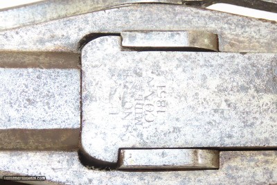 RARE .52 Cal. Antique US SIMEON NORTH M1843 HALL Breech Loading SR CARBINE1 of 10,500 Contracted with SCARCE .52 RIFLED BORE - Image 4 of 18