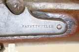 CONFEDERATE Antique FAYETTEVILLE ARMORY Civil War 1863 Dated Civil War Era Musket - 6 of 23