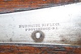 CIVIL WAR Antique U.S. BURNSIDE Model 1864 “5th Model” SADDLE RING Carbine
Classic PERCUSSION Carbine Made in Providence, RI - 6 of 19