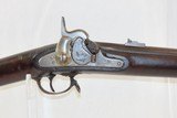 CIVIL WAR Antique US SPRINGFIELD ARMORY Model 1855 .58 Caliber Rifle-MUSKET Maynard Tape Primed Musket with 1860 Dated Lock - 4 of 19