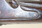 33” RICHMOND ARMORY Confederate Rifle-Musket 1862 .58 Caliber CSA Civil War Southern Made from Parts & Tooling from Harpers Ferry - 6 of 21