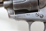 Rare VIRGINIA FRACAS US Colt Single Action Army .45 SAA 7 1/2” Nickel Ivory Early, AINSWORTH Inspected; Purchased Under Militia Act of 1808 - 6 of 25