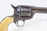 Rare VIRGINIA FRACAS US Colt Single Action Army .45 SAA 7 1/2” Nickel Ivory Early, AINSWORTH Inspected; Purchased Under Militia Act of 1808 - 17 of 25