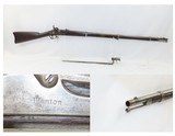 SCARCE Antique “MANTON” ELI WHITNEY Variant Model 1861 Rifle-MUSKET .58 One of only 1,070 Manufactured - 1 of 20