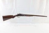 LC SMITH Antique SIDE LOCK Double Barrel 12 GAUGE SHOTGUN Stage Coach Short Side by Side Hammer Rabbit Ears SxS - 15 of 20