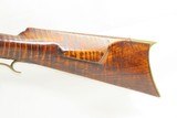 PA Antique Full-Stock .40 Caliber American LONG RIFLE GAME SCENE ENGRAVEDWith FIELD & LANGSTROTH PHILADELPHIA Lock - 15 of 19