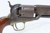 Pre-CIVIL WAR Era Antique COLT Model 1851 NAVY .36 Cal. PERCUSSION Revolver Manufactured in 1858 and used into the WILD WEST - 20 of 21