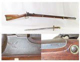 SCARCE Antique CIVIL WAR US Remington Model 1863 “ZOUAVE” Percussion Rifle
1 of 12,501 Made 1863-1865 with SABER BAYONET - 1 of 22