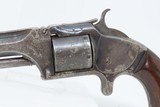 Antique SMITH & WESSON No. 2 “OLD ARMY” .32 Caliber Rimfire Revolver Made During the Civil War Era Circa 1865 - 4 of 17