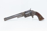 Antique SMITH & WESSON No. 2 “OLD ARMY” .32 Caliber Rimfire Revolver Made During the Civil War Era Circa 1865 - 2 of 17