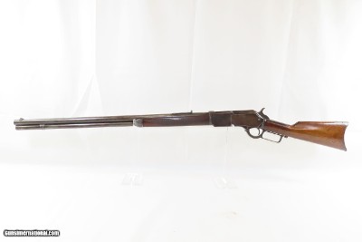 “CENTENNIAL MODEL” Antique WINCHESTER 1876 .40-60 WCF LEVER ACTION RIFLE MP Made in 1887 Classic Cowboy Repeater - Image 2 of 21
