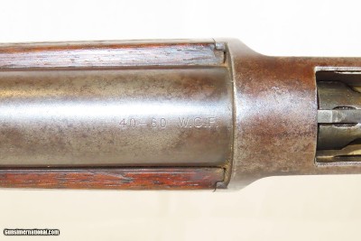 “CENTENNIAL MODEL” Antique WINCHESTER 1876 .40-60 WCF LEVER ACTION RIFLE MP Made in 1887 Classic Cowboy Repeater - Image 11 of 21