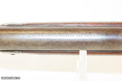 “CENTENNIAL MODEL” Antique WINCHESTER 1876 .40-60 WCF LEVER ACTION RIFLE MP Made in 1887 Classic Cowboy Repeater - Image 12 of 21