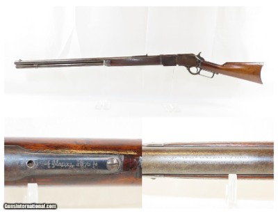 “CENTENNIAL MODEL” Antique WINCHESTER 1876 .40-60 WCF LEVER ACTION RIFLE MP Made in 1887 Classic Cowboy Repeater