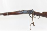 “IDAHO” WINCHESTER Model 1892 Lever Action .25-20 WCF Saddle Ring CARBINE Made in 1916 C&R with Carved Stock - 4 of 23