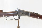 “IDAHO” WINCHESTER Model 1892 Lever Action .25-20 WCF Saddle Ring CARBINE Made in 1916 C&R with Carved Stock - 20 of 23