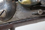 Antique SIMEON NORTH U.S. CONTRACT Model 1819 .54 Caliber FLINTLOCK Pistol
1822 Dated STATE of NEW YORK Marked MILITIA PISTOL - 6 of 19