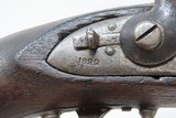 Antique SIMEON NORTH U.S. CONTRACT Model 1819 .54 Caliber FLINTLOCK Pistol
1822 Dated STATE of NEW YORK Marked MILITIA PISTOL - 7 of 19
