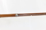 PA STATE MILITIA Antique MARINE WICKHAM Model 1816 FLINTLOCK MUSKET Contract Smoothbore Made in 1820 with BAYONET - 8 of 25
