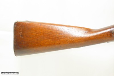 PA STATE MILITIA Antique MARINE WICKHAM Model 1816 FLINTLOCK MUSKET Contract Smoothbore Made in 1820 with BAYONET - Image 3 of 25